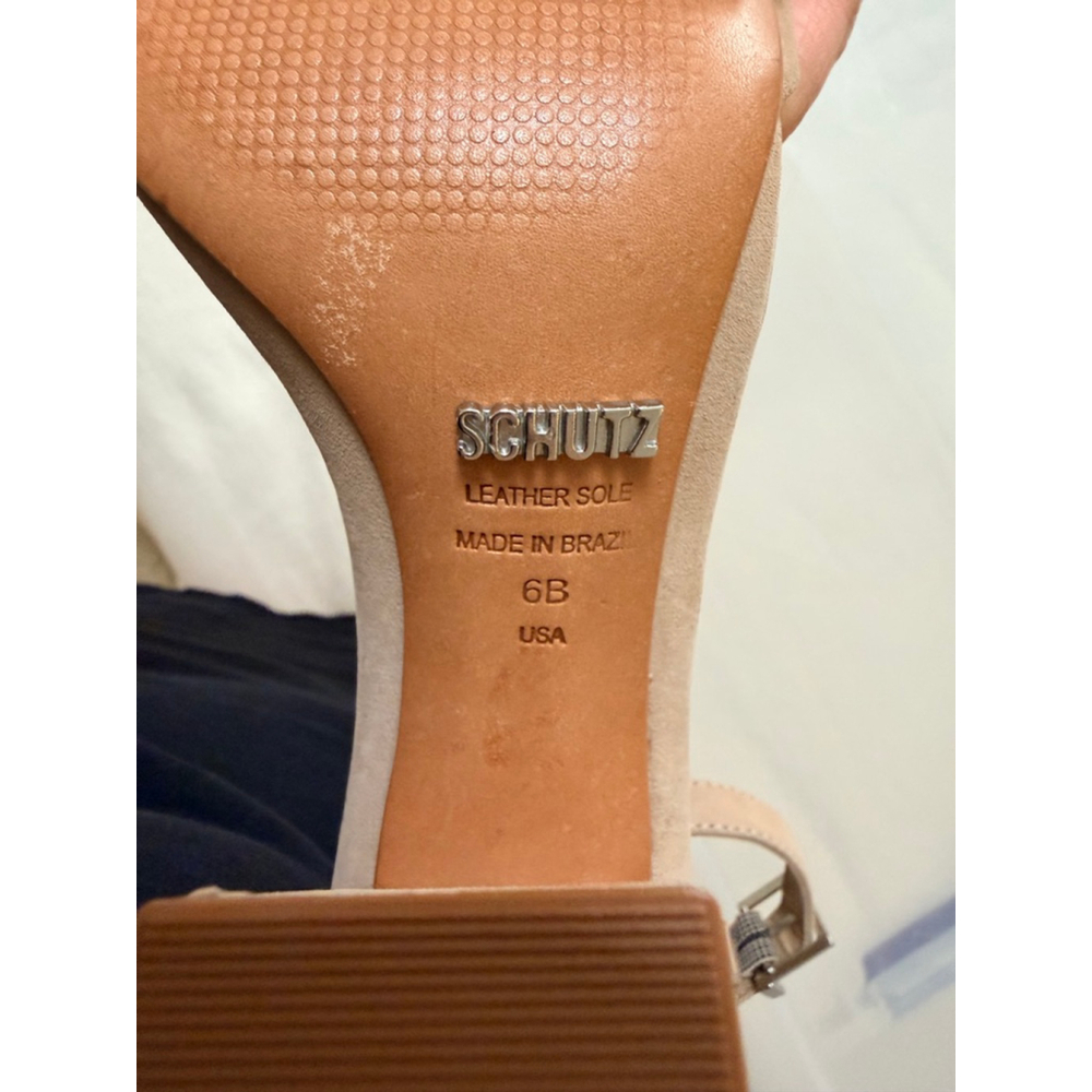 Schutz Enida Block Heel Sandals - Picture 6 of 7